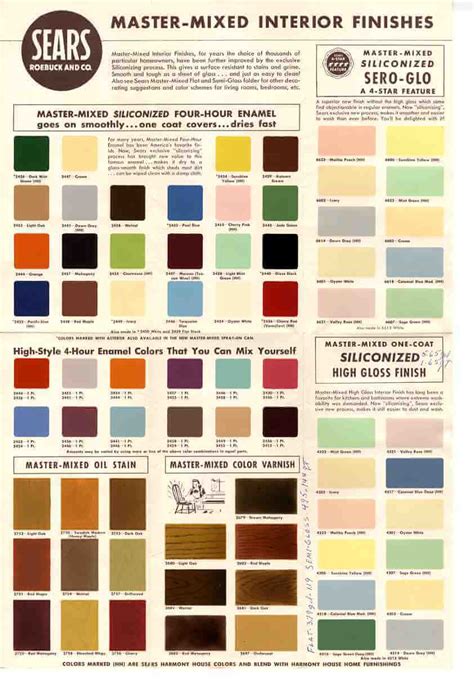 Sears Farben